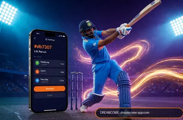 Dreamcome (come com app download play store) fantasy cricket & matchday visual 1